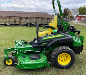John Deere zero lawn mowers